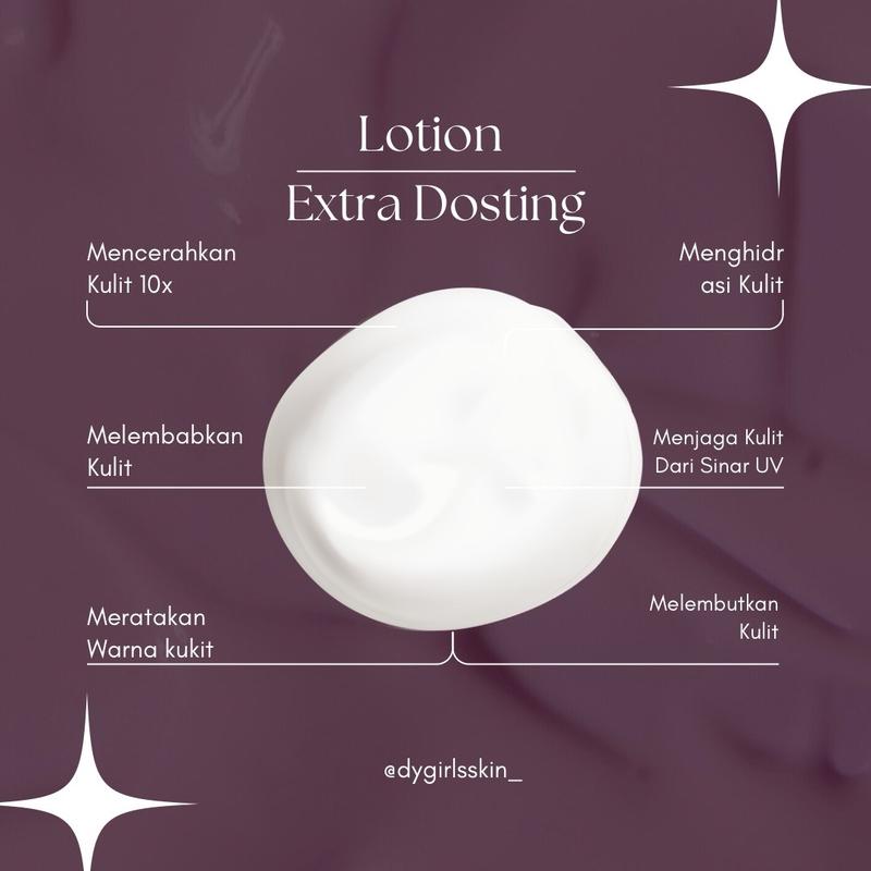 EXTRA DOSTING | DYGIRLSSKIN SUPER WHITENING LOTION Mencerahkan 1