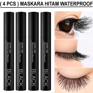 ( 4 PCS ) Maskara Hitam Waterproof Tahan Lama Mascara Black