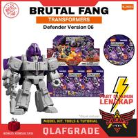 Gambar Blokees Brutal Fang TRANSFORMERS Defender Version 06 - Blind Box model kit action figure mainan robot - 1 Pcs dari Wahkhilaf Kota Surabaya 2 Tokopedia