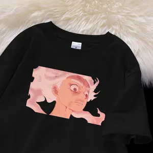 onepiece luffy t shirt kalcer sablon kaos custom kaos hitam kaos skena kaos putih cowok keren kaos skena oversize