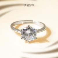 Gambar Sharon Jewelry Cincin Titanium Fashion Perhiasan  Adjustable Rings R2530 Fashion Jewelry - Gold dari Sharon_NEW Kota Malang 3 Tokopedia