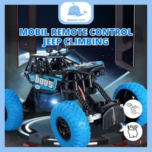 Doodoo Toys – Mainan Anak Laki Laki Mobil Remote Control Offroad Climbing Car Mobil Monster Dengan Lampu