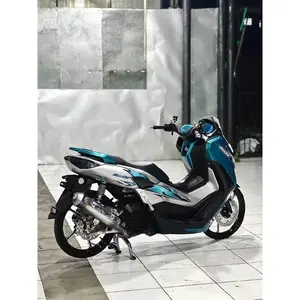 STRIPING TRANSPARAN NMAX NEW 155 MOTIF VIETNAM STYLE  HOLOGRAM TERBARU