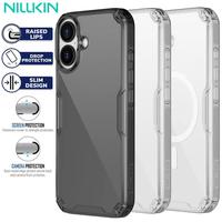 Gambar Nillkin Nature Pro Case iPhone 17 - for iPhone 17 - i17 - No Mag and Magsafe Magnetic for Magnet Holder - Acrylic Clear Transparent Transparan Casing PC TPU Cover Rugged Hybrid Hard Back Soft Bumper Fit HP - No Mag Clear dari Logay Acc Kota Bandung 1 Tokopedia