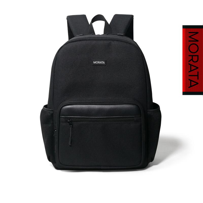 Balo B01 Vải Canvas Phối Da PU