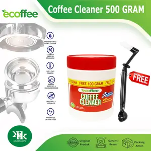 Ecoffee Coffee Cleaner 500gr Pembersih Mesin Kopi Efektif untuk Backflush & Portafilter Bahan Berkualitas Eropa Aman