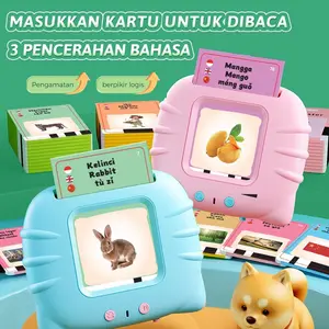 Flash Card Suara Mainan Early Education Pengenalan Kosakata Bahasa Inggris-Indonesia dalam Pendidikan Dini