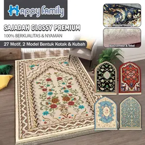 (HF) RANDOM!! Sajadah Motif Elegan UK 70x100CM