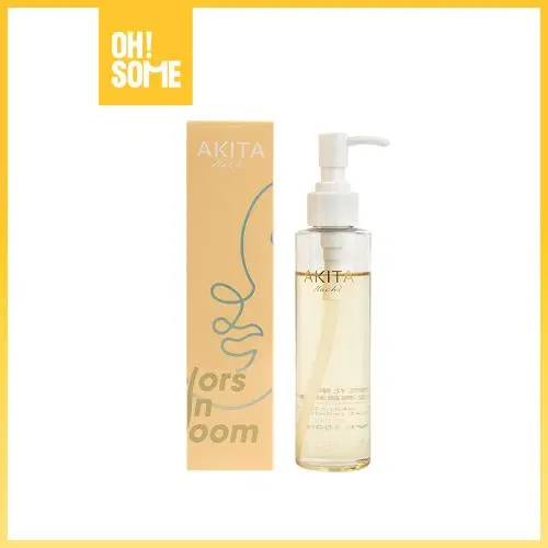 OHSOME - AKITA HACHI White Tea Face Cleansing Oil 150ml Kering Kotoran Remover Wajah Kapas