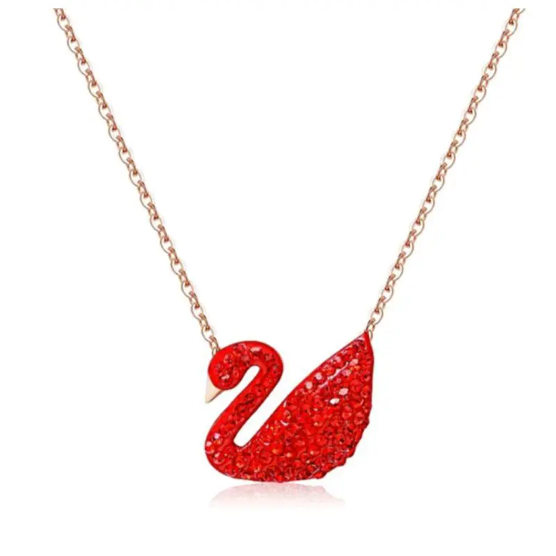 Kalung Titanium Bebek Angsa 1 Import Fashion Korea Anti Karat 4