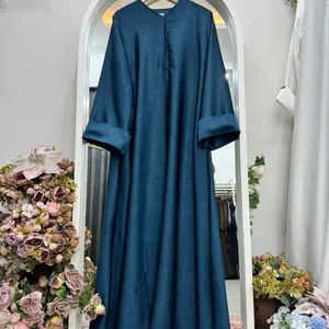Abaya Cantik Golden Anti UV - Gaun Elegan dengan Perlindungan UV untuk Keseharian Anda