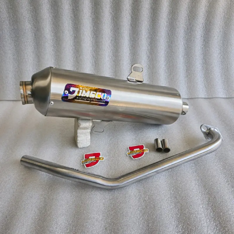 Knalpot Standar Racing JIMSCO Original Pipa 26-28mm Nmax Aerox PXC Vario Beat Mio X ride Lexi Genio copy cms Motor Mesin Motorcycle Pangkon Tabung 4