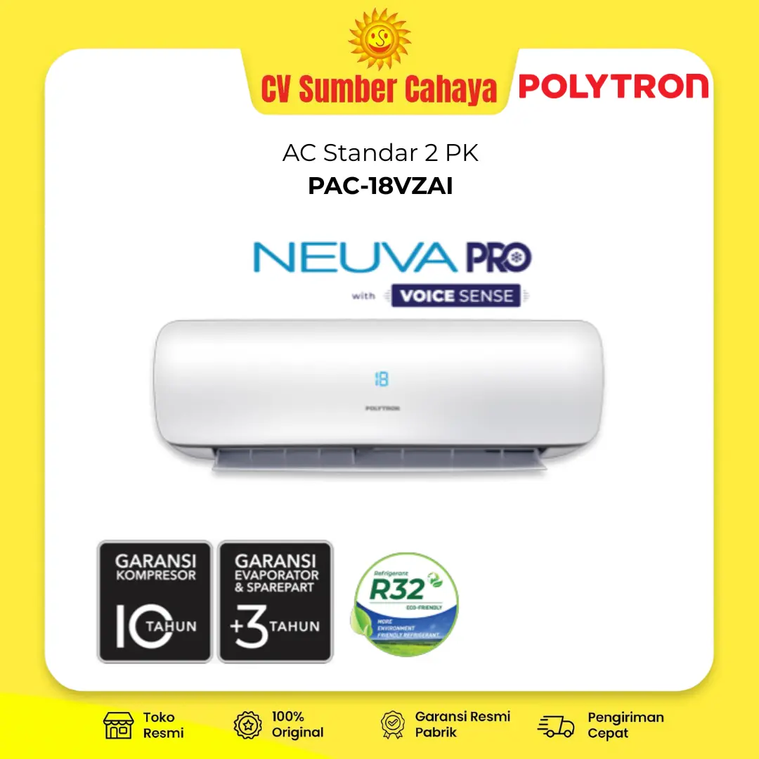 Polytron AC 1 PK 1PK Neuva Ice PAC 09VZAI Fast Cooling PAC09VZAI Gold Fin
