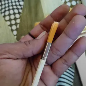 ( KN ) Kuas Nilon Oles BBQ Brush Kue Lukis Bahan Nylon Mentega Bakar Panggang Bulu Halus