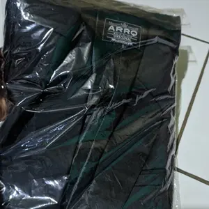 Jas Formal Pria Warna Hitam Polos Model Slim Fit Ukuran S M L XL XXL Bahan Lembut Nyaman Dipakai