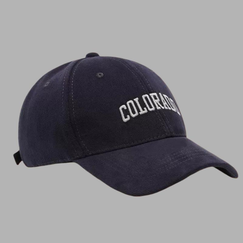 Product Introduction of Mũ Bóng Chày Cotton Giặt Cổ Điển, Hàng Mới Về, Thêu Chữ Nam Và Nữ, Unisex, Mũ Thể Thao Chụp Có Thể Điều Chỉnh Cho Tất Cả Các Mùa, Mũ Chống Nắng Rộng Vành, Thời Trang Và Chất Lượng Cao, Thêu Kiểu Hàn Quốc Và Anh, Với Thiết Kế COLORADO Cap topi  custom 5