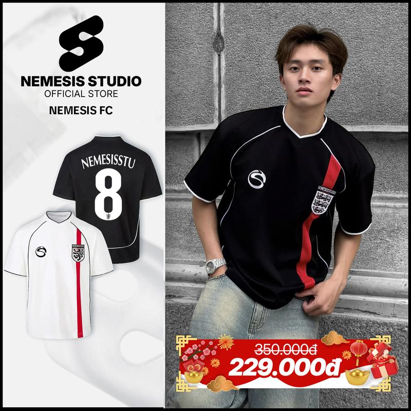 Nemesis Studio | Áo thun local brand BLOCKCORE thêu bigsize nam nữ form rộng phông unisex chất poly mát mẻ
