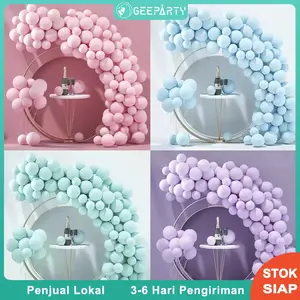 50 Pcs 10 Inci Balon Macaron Permen Balon Lateks Berwarna-warni untuk Dekorasi Pesta Wisuda Pernikahan Ulang Tahun Gadis