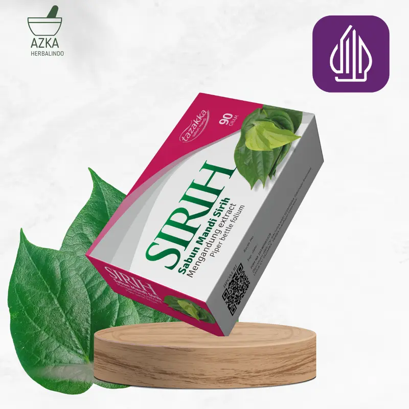 OBAT GATEL2 DI AREA KEMALUAN WANITA SABUN EKSTRAK DAUN SIRIH HERBAL TAZAKKA - 90 GRAM PERAWATAN KEWANITAAN SELANGKANGAN GATAL FEMININEWASH SHOAP MANDI TUBUH 3