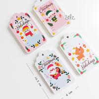 Gambar (HTXMAS046) tag natal / merry christmas CUTESNOWMAN (ADA LOBANG) dari i am CiLi Kota Tangerang 2 Tokopedia