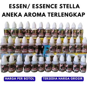 Essen/ Essence Stella Aneka Aroma Terlengkap Terlaris Harga Grosir