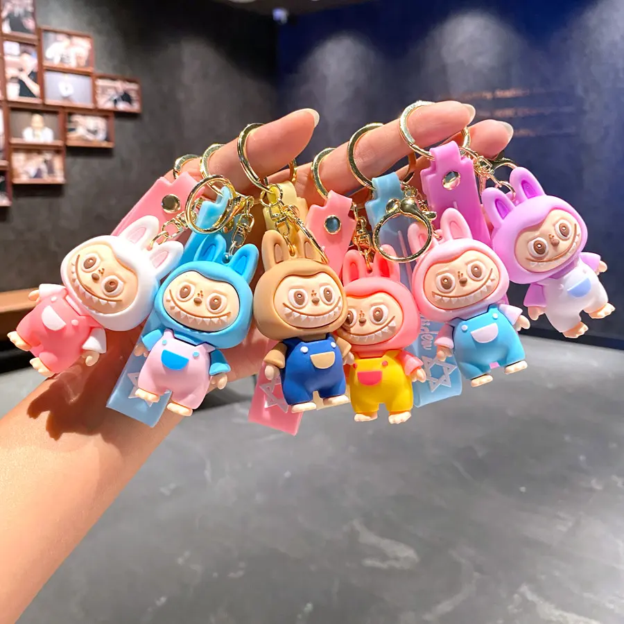 KEYCHAIN PREMIUM LABUBU 3D EDITION / GANTUNGAN KUNCI PREMIUM / GANCI LABUBU