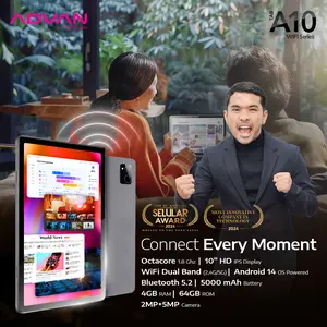 [Exclusive Putra Siregar] ADVAN TAB A10 Wifi 4GB/64GB 10.1” inch Octa Core IPS Screen Tablet Android 14 5000mAh