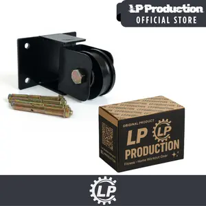 Katrol Gym Fleksibel [Pulley Pulldown Machine] – Alat Fitness Rumah & Outdoor Multifungsi