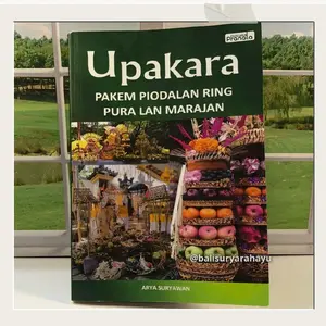 (3) Buku Upakara ---- | Buku Hindu Bali Spiritual | Arya Suryawan