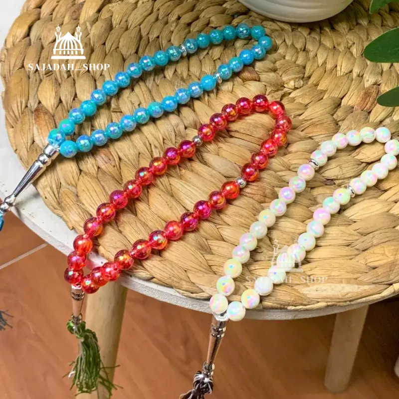 Tasbih Mutiara Aesthetic 33 Butir | READY KIRIM souvenir ultah / pernikahan, oleh oleh haji, 40/100/1000 harian, pelengkap mahar nikah,  dan syukuran Muslim 5