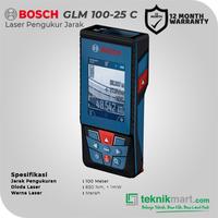 Gambar Bosch Laser Range Finder / Pengukur Jarak Laser GLM 100-25 C dari Teknikmart Kota Administrasi Jakarta Barat 2 Tokopedia