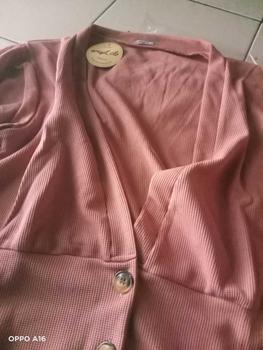 Product Review of Blouse Atasan Wanita Murah Baju Casual Panjang Wanita Kemeja Kantor Part I from n**a 1