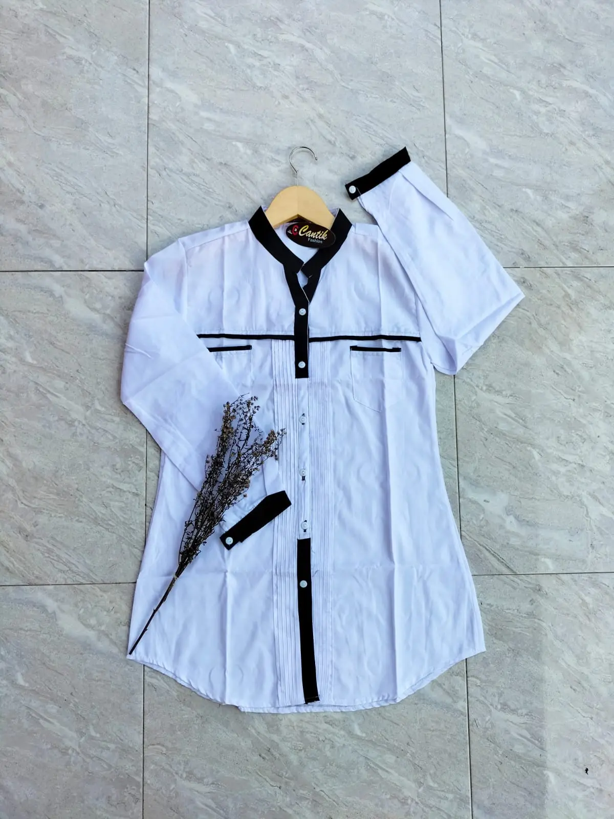 atasan cantik asri Polos terbaru kekinian Toyobo Wanita Toyobo Panjang Baju