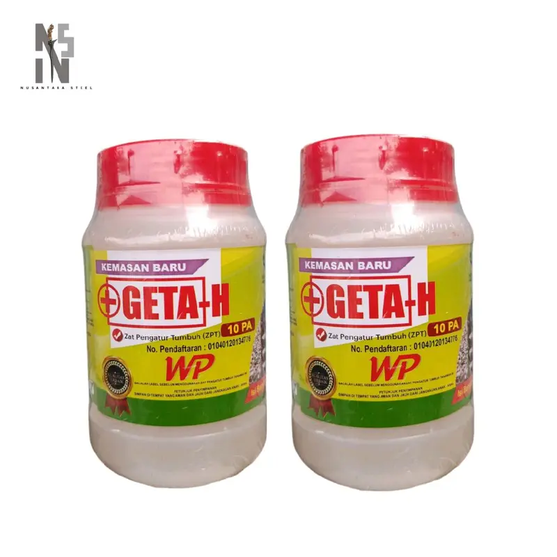 ZAT PENGATUR TUMBUH TANAMAN POHON KARET (ZPT) +GETA-H WP 10 PA 500ML/ OBAT PENAMBAH PRODUKTIVITAS GETAH KARET 1