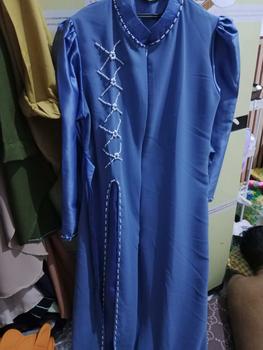 Product Review of Batiknurfashion.(COD) Nadia dress mewah kondangan // bridesmaid// Gaun mewah// baju kondangan wanita 2024 // Bajukondangan mewah dan elegan// ootd// baju kondangan warna burgundy // Ootd berhijab //bridesmaid dress  Gamis  Pesta Wanita from S** K**i 2