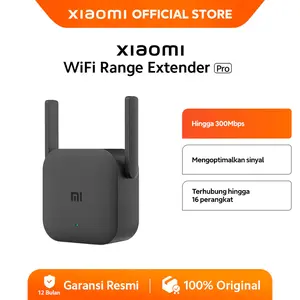 Official Xiaomi Wi-Fi Range Extender Pro | Antena Eksternal 2×2 dengan Jangkauan Wi-Fi yang Lebih Baik