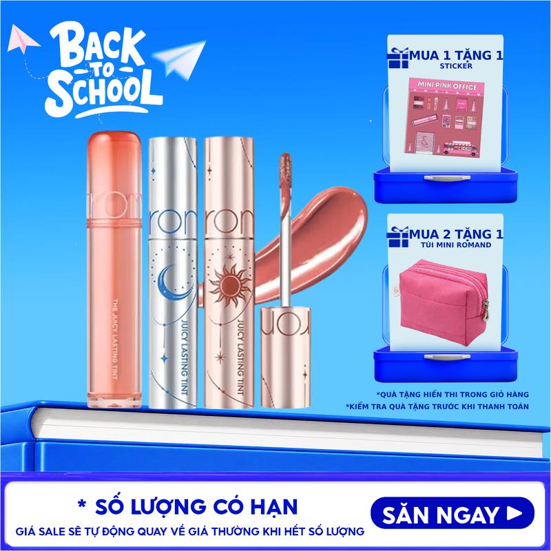 Son Môi Tint Bóng Trang Điểm Hàn Quốc Romand The Juicy Lasting Tint Cosmetic Mỹ