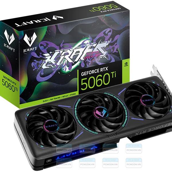 VGA RTX 5060 TI MAXSUN ICRAFT 16G OC WHITE