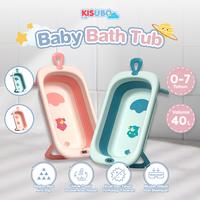 Gambar KISUBO Foldable Baby Bath Tub  Bak Mandi Lipat Tempat Mandi Bayi Anak - BTH-029-ORANGE dari KISUBO Indonesia Kota Administrasi Jakarta Utara 4 Tokopedia