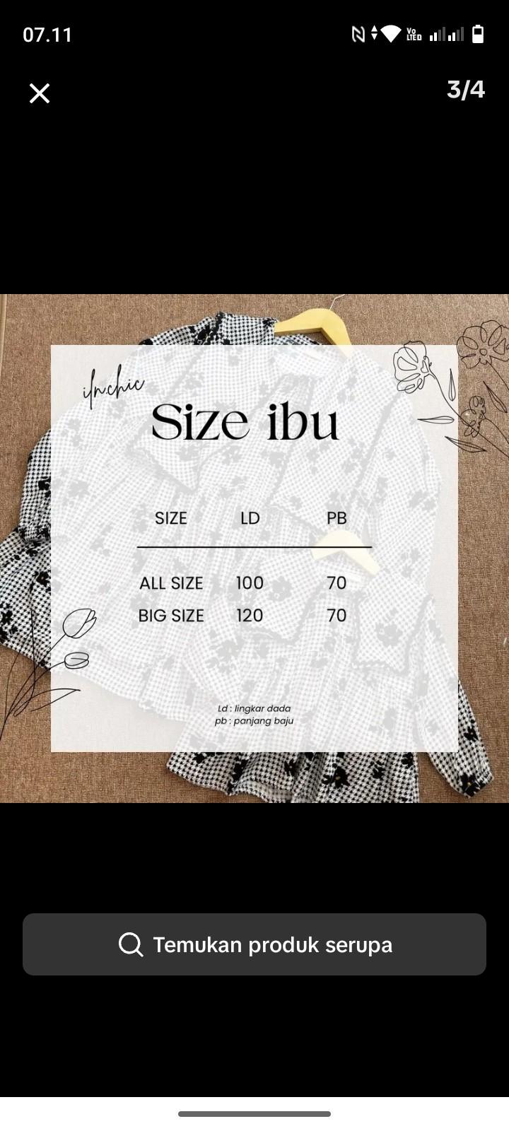 Product Introduction of baju kemeja couple ibu dan anak banyak ukuran ny bahan nya Katun 0