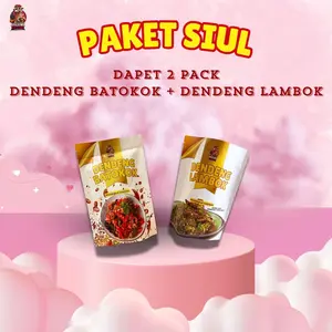 PAKET SIUL - ( Dendeng Batokok Merah + Dendeng Lambok Ijo ) Food