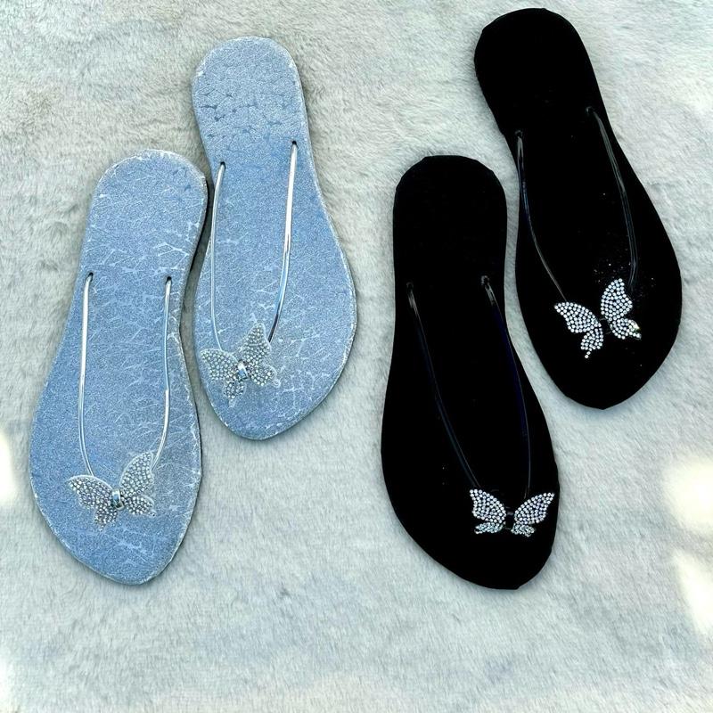  Dép lê nữ,depnuhottrend giá rẻ  đế chống trơn trượt  si mềm êm chân  nơ búm đính đá bling  dép nữ girl phố,xu hướng thời trang dễ phối đồ 