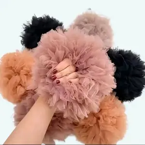 Ikat Rambut Viral Cepol Hijab Anti Pusing Ringan - Wanita, Scrunchies