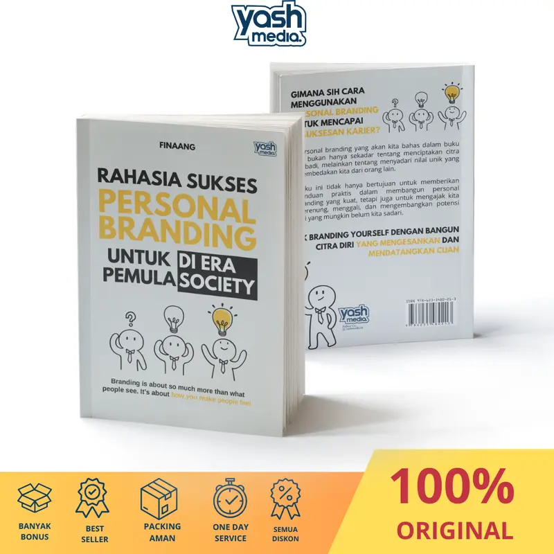 Paket Hemat High Value [3 Buku] - High Value Woman - Rahasia Sukses Personal Branding - Untuk Kamu Yang Malas dan Suka Menunda - Yash Media 3