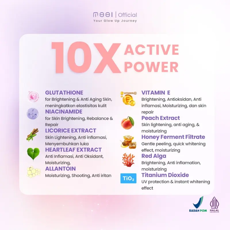 [PROMO PUASA] MOOI Brightening Tone Up Booster Body Lotion & Serum 4