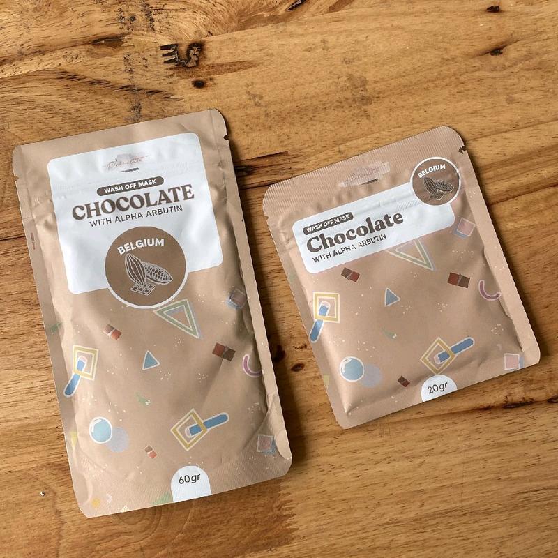 Pinkroulette Masker Organic Face Mask Travel size / mini size 20gr Coffee Coklat Greentea Lemon Mencerahkan Beruntusan Berjerawat Wajah Kunyit Turmeric Facial Melembutkan Kotoran Berminyak 3