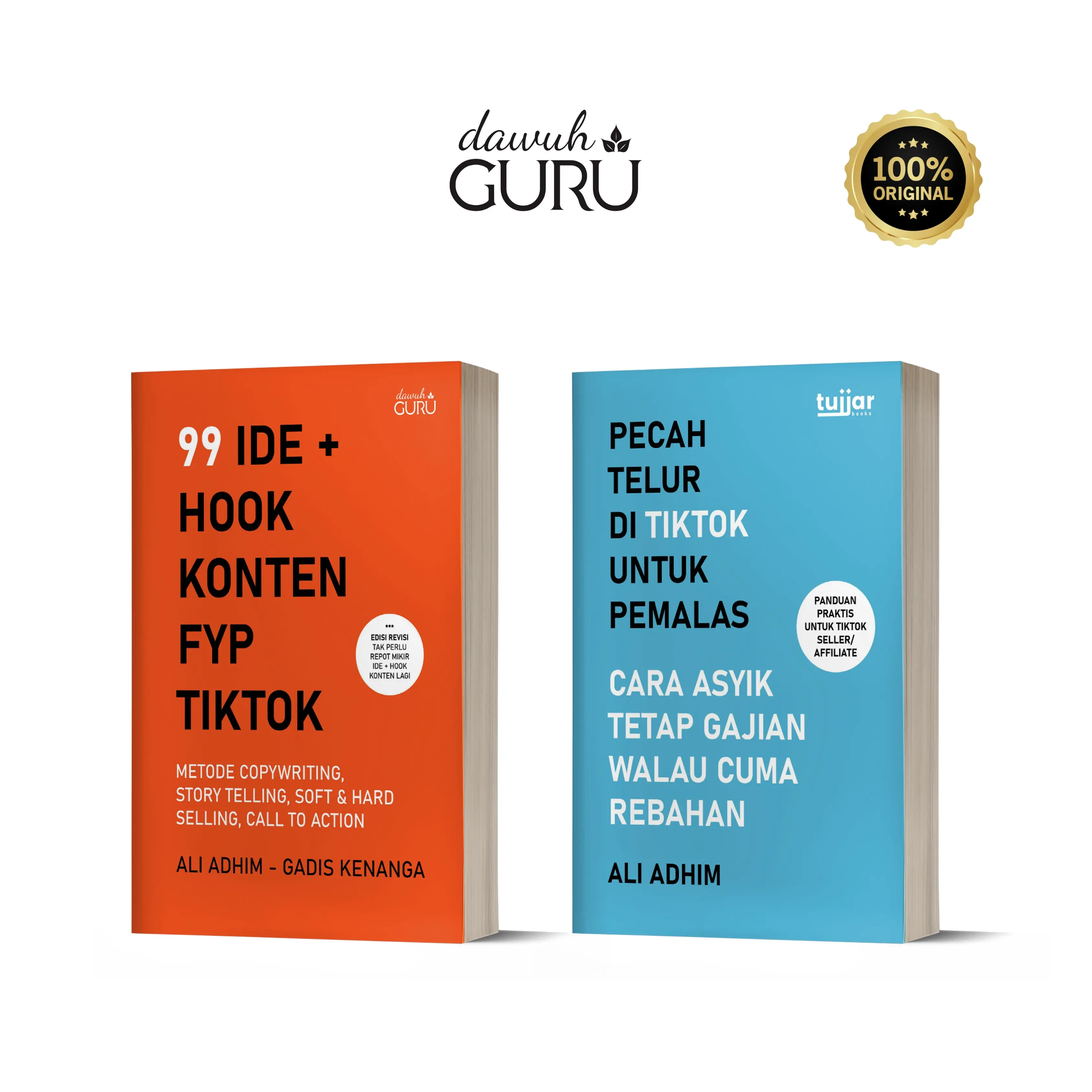 Buku Paket FYP dan Pecah Telur TikTok - Ali Adhim | Gadis Kenanga