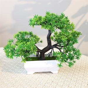 Artificial Plants Greenery Bonsai Tree for Home Indoor Bookshelf Decor
