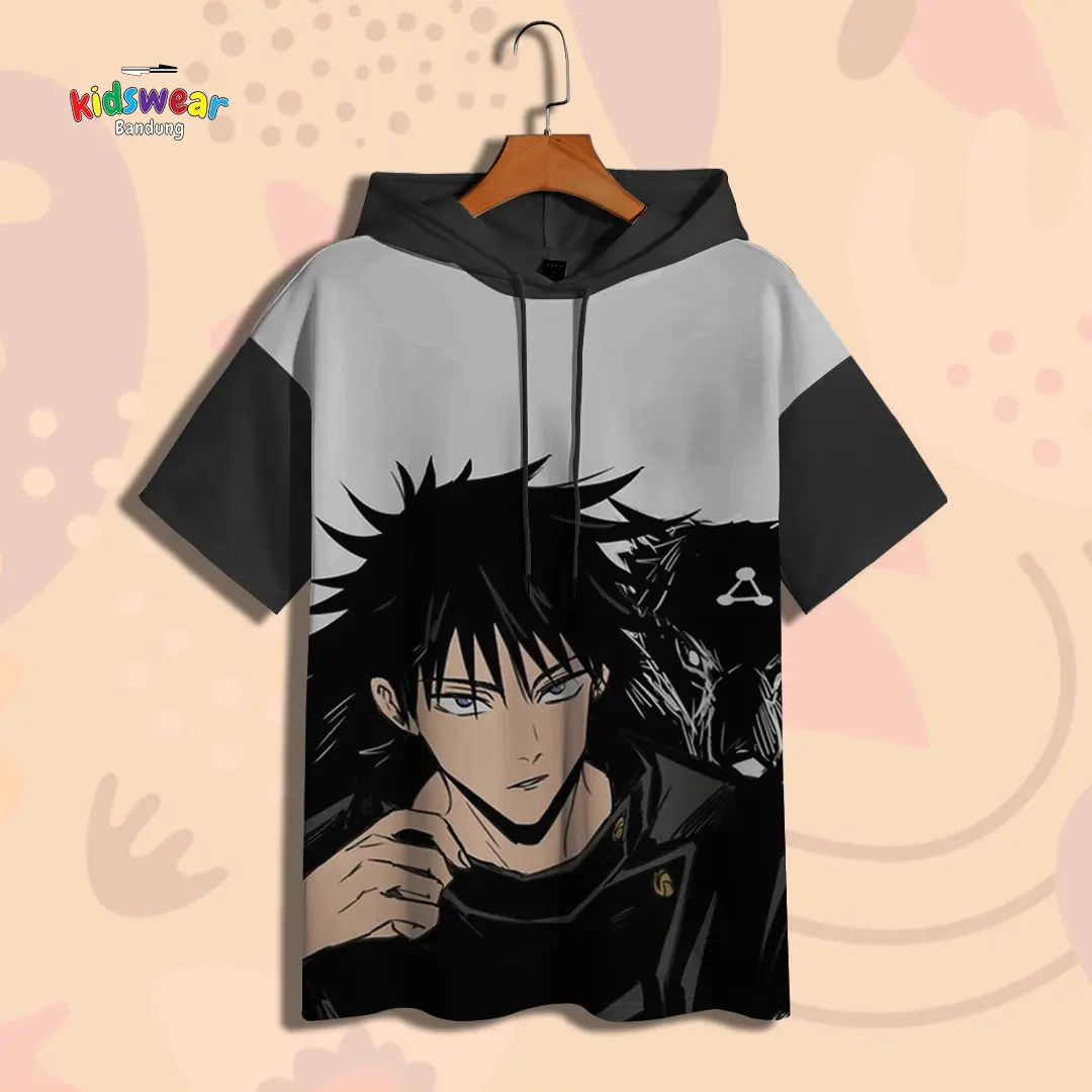Kaos Hoodie Anak ANIME JUJUTSU KAISEN Baju Anak ANIME JUJUTSU KAISEN 3D Printing Untuk Umur 1-12 Tahun G9 Fashion