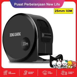 Pengukur pita berkualitas tinggi dan tahan lama Pita yang diperkuat Tahan guncangan dan anti karat Presisi tinggi Untuk penggunaan di rumah dan lokasi konstruksi Universal 5/7,5/10 meter